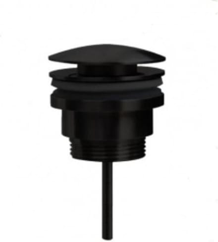Best Design - Nero Klikwaste 5/4" - zonder overloop - zwart