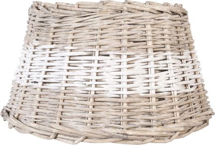 Clayre & Eef Lampenkap Ø 38x22 cm Beige Rotan