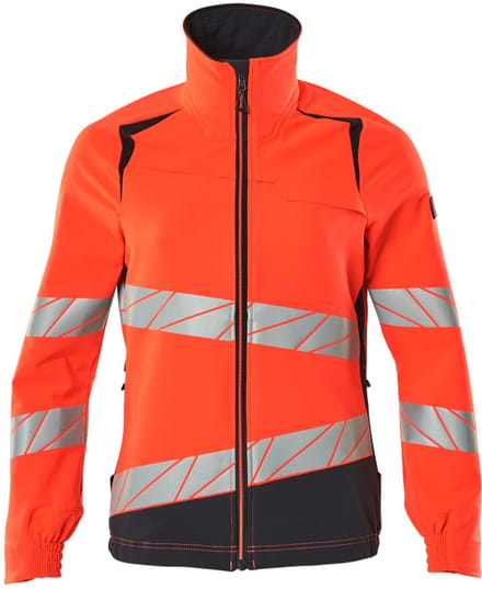 Mascot Accelerate Safe Jas 19008-511 - hi-vis rood/donkermarine - 2XL