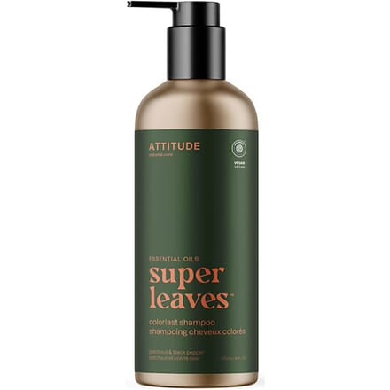 Attitude Essentials Shampoo Kleurbehoud Patchouli & Black Pepper Aluminium Fles (473 ml)
