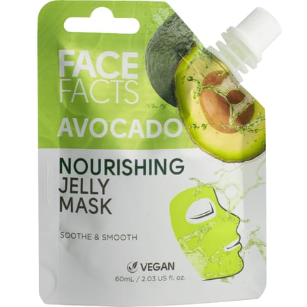 Face Facts | Nourisching Avocado Jelly Mask - 60ml - Vegan