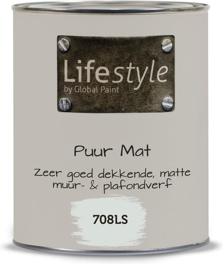Lifestyle Essentials Puur mat | 708LS | 1 liter | Goed dekkende muurverf