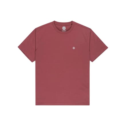 Element Icon Embroidery T-Shirt rood