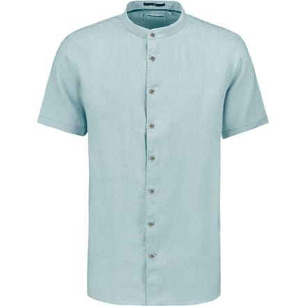 No Excess Shirt short sleeve granddad solid w ice