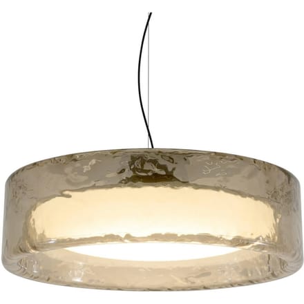 MARSET LED hanglamp Ringo, Ø 90 cm, rookgrijs, kunststof