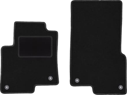 Voormatten zwart voor: Smart ForFour I hatchback (2004-2007)