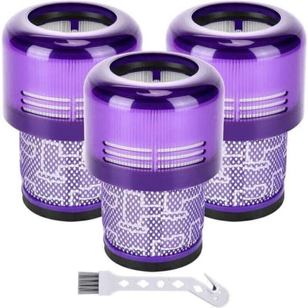 Geschikt voor Dyson V11 Absolute Extra Pro Animal Torque Drive V15 Detect Stofzuiger Vervangingsfilters - 3-pack