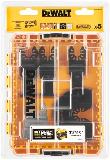 DeWalt DT20761-QZ - Multifunctioneel Zaagblad Set - 5-delig