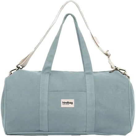 Hindbag schoudertas Gabriel - Mint - 100% mooi biologisch katoen - GOTS gecertificeerd
