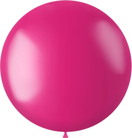 Ballon XL Radiant Fuchsia Pink Metallic - 78 cm