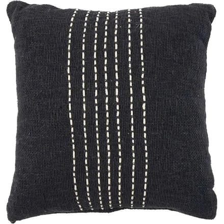 Safaary - The Drizle Cushion Cover - Black White