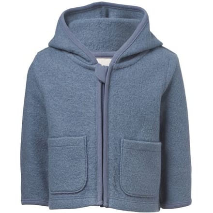LUPILU Baby wollen jasje (Blauw, 74/80)