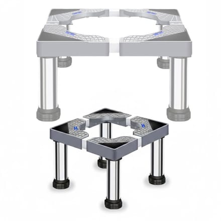 NBAP® Wasmachine Verhoger - Ombouw - Kast - Grijs