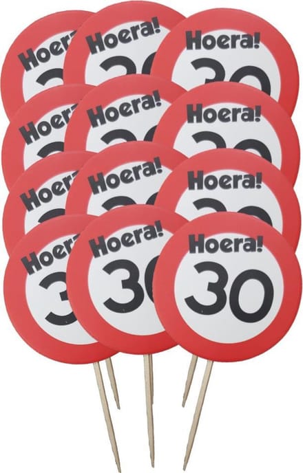 Cocktail Prikkers Hoera 30 Jaar