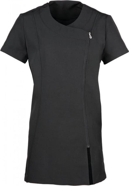 Schort/Tuniek/Werkblouse Dames M (12 UK) Premier Black/black 100% Polyester