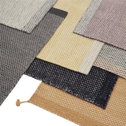 Muuto Ply vloerkleed - roze - 80 x 200 cm
