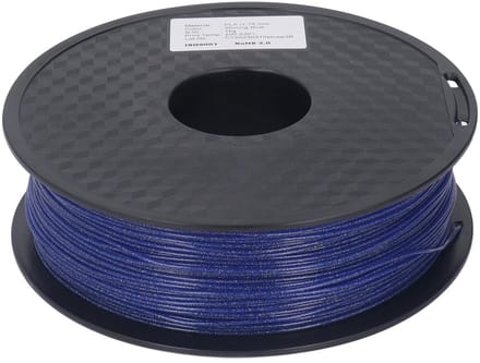 Dailygoods- 3D-printer Filament Sprankelend Blauw - PLA/Silk - Sterk/Glad - 1.75mm - Compatibel met 3D-printers - Aanpasbare afdrukinstellingen