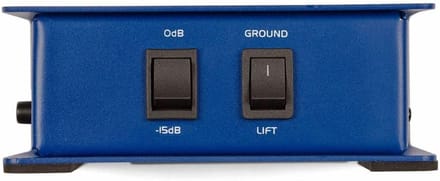 Actieve Mono DI-Box voor Live Sound en Studio-Opnames met Instrument-Interface
