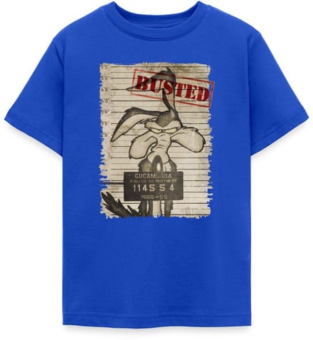 Looney Tunes Wile E. Coyote Busted T-Shirt Tiener