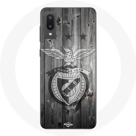 Coque - Maniacase - Samsung Galaxy A02 - Souple - Protection - Motif Benfica noir