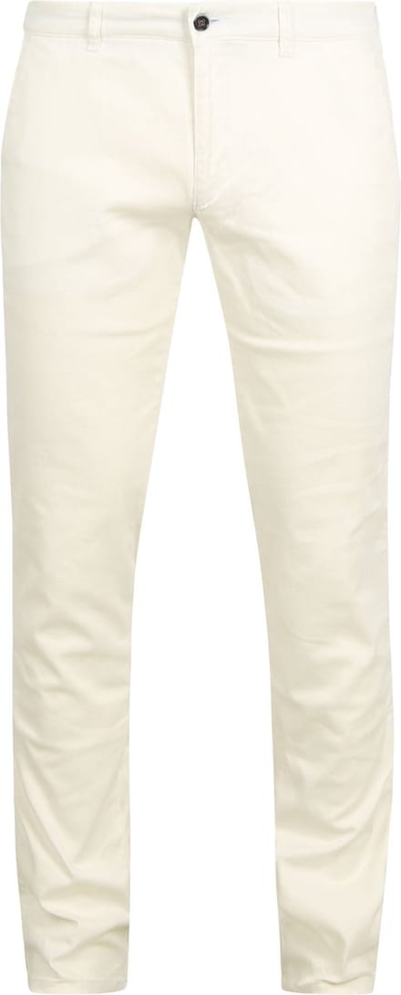 Suitable Chino broek Pico Wit - Maat 54 - Heren - Mannen broeken