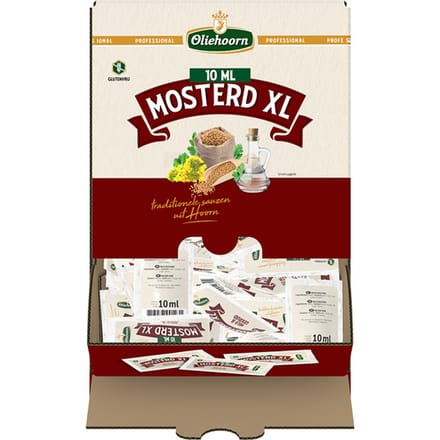 Oliehoorn | Mosterd XL | 300 x 10 ml sachets
