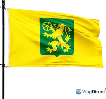 Gemeente Le Rœulx vlag - 90 x 150 cm.