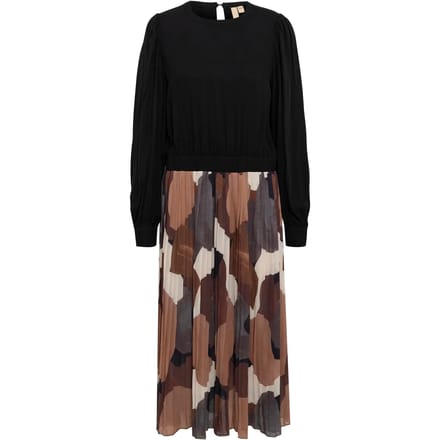Jersey jurk Relaxed fit multicolour