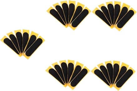 Griptape Sets - Foam Stickers - Mini Skateboard Control - Non-Adhesive Foam - 10x2.8CM - Zwart