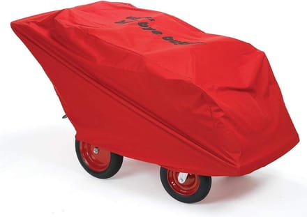 Kinderbuggy - Buggy voor kinderen - Vervoer voor kinderen - Waterbestendig polyester - 30 x 30 x 13 cm - Rood