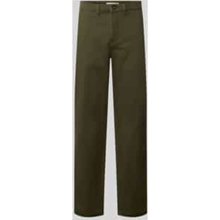 straight fit chino van katoenmix model 'Miles'