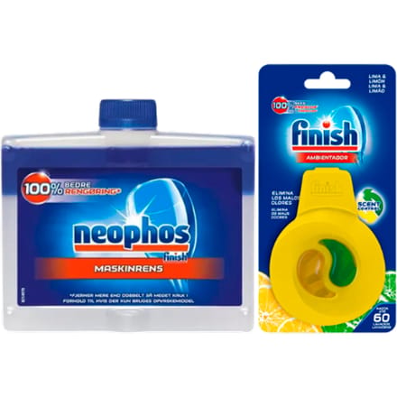 Nettoyant Pour Lave-vaisselle 250 Ml + Désodorisant Citron Vert/citron