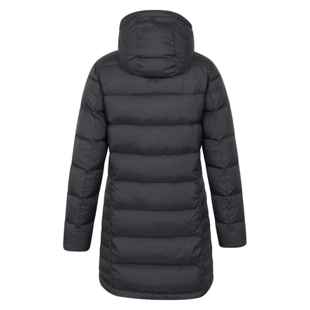 Mountain Warehouse Dames Stratus Extreme Opvouwbare Lange Donsjack (Zwart)