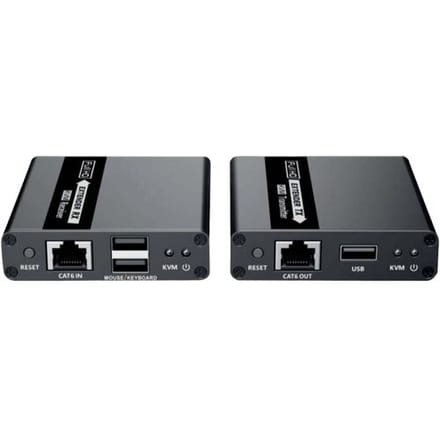 VALUE KVM-Extender via Cat.6/6A, HDMI, max. 70m