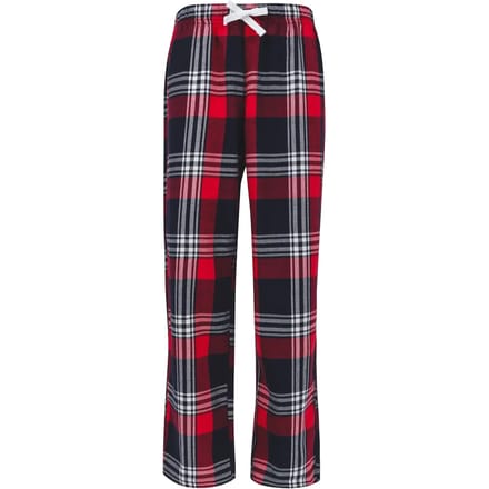 Skinnifit Kids´ Tartan Lounge Pants SM83 - Red-Navy Check - 5/6 years