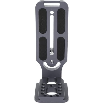 Universele Aluminiumlegering Verticale L-vormige Snelontgrendelingsplaat voor SLR Camera Hydraulisch grijze kleur