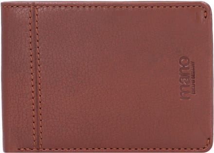 mano Don Montez Leren Portemonnee 12 cm - Jongens - Horizontaal - cognac