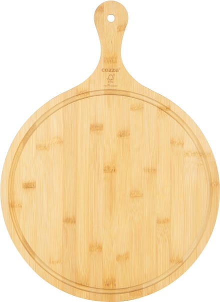 cozze ® pizza cutting board with handle Ø350x20 mm