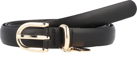 JOOP! Leren Riem 2,0 CM Women's Belt With Pendant W85 Black Zwart