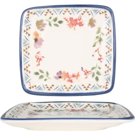Bonna Serveerschaal - Spring - Porselein - 15x14 cm - set van 2