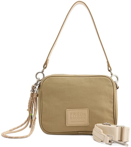 FREDsBRUDER Schoudertas Carry Me Everywhere Boxy Bag Olive Shades Kaki