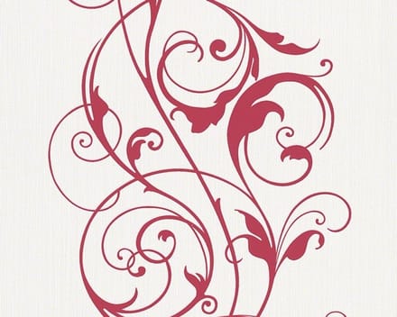 Rood wit modern behang 93918-3