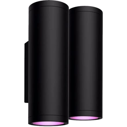 Philips Hue Appear muurlamp White and Color Zwart 2-pack