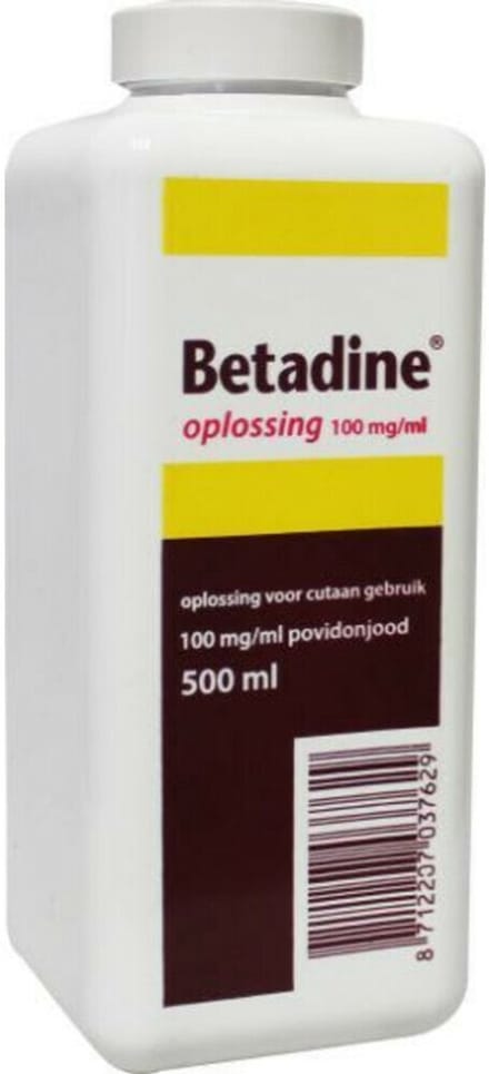 Betadine Oplossing - 2 x 500 ml - Voordeelverpakking
