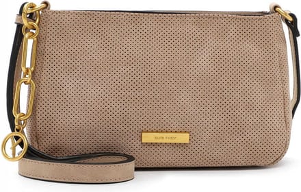 SURI FREY Schoudertas Romy May Handbag with Zipper Taupe