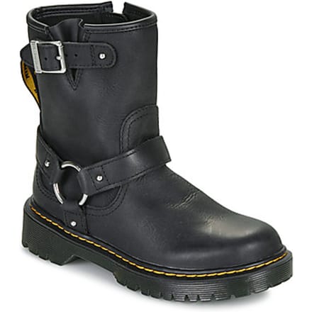 Laarzen Dr. Martens Genaya Black Wyoming