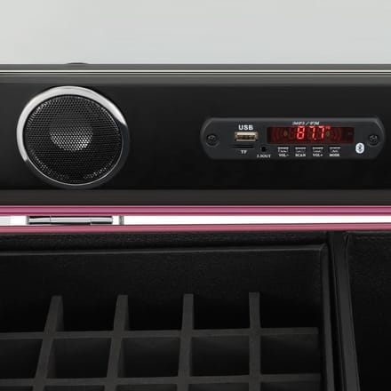 Professionele Make-up Trolley met Wielen en Bluetooth Speaker - Verplaatsbare Beautycase