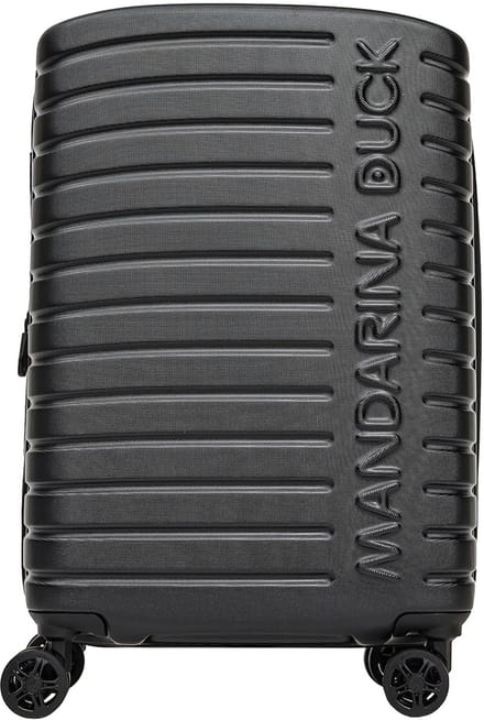 MANDARINA DUCK Flyduck Expandable Cabin Trolley Black Zwart 55cm