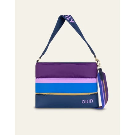 Oilily Favor - Schoudertas - Dames - Ritssluiting - Verstelbare Schouderband - Blauw - One size
