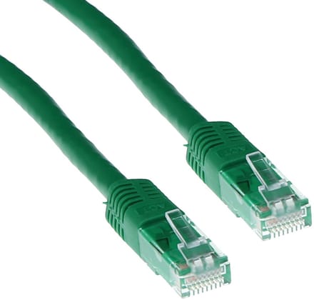 ACT Groene 2 meter U/UTP CAT5E patchkabel met RJ45 connectoren IB5702